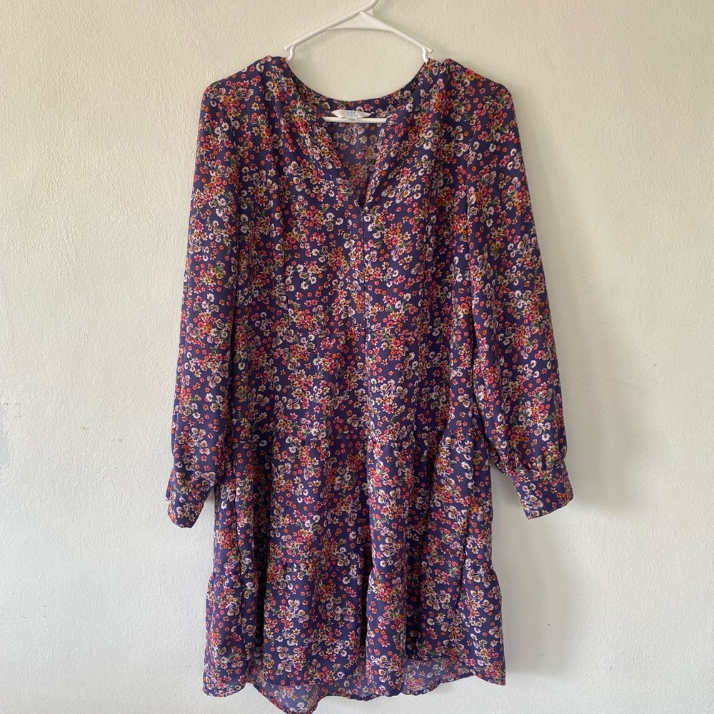Time and True floral dress size small